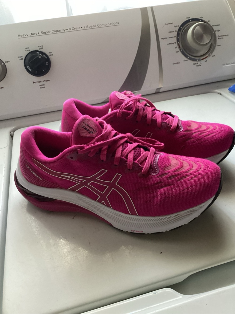 Asics Women's Hot Pink Athletic Running Shoes